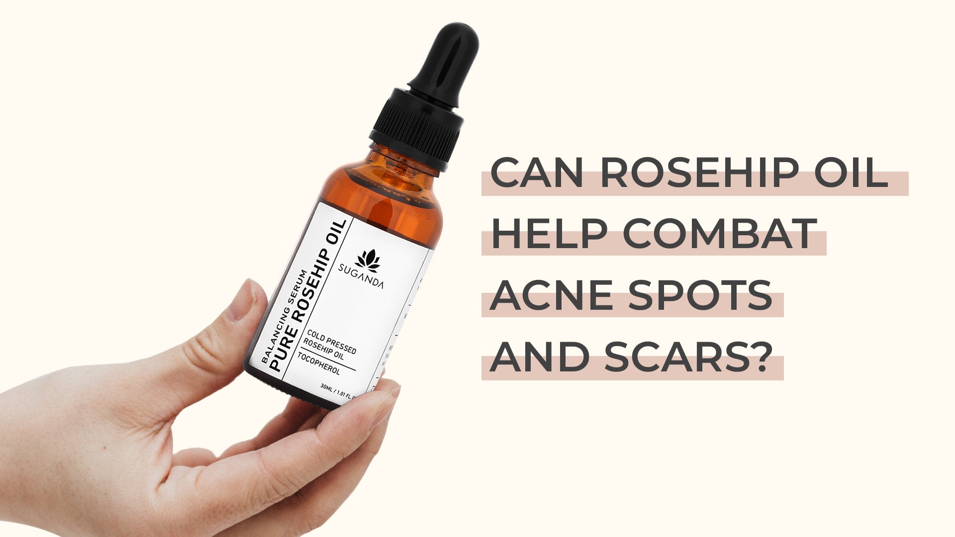 Rosehip Oil Help Combat Acne Spots and Scars