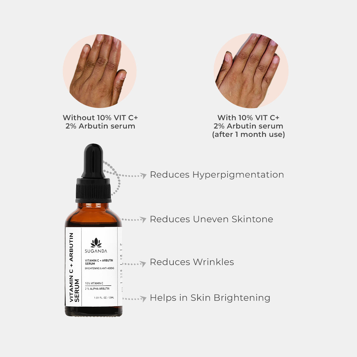 10% Vit C + 2% Arbutin Serum