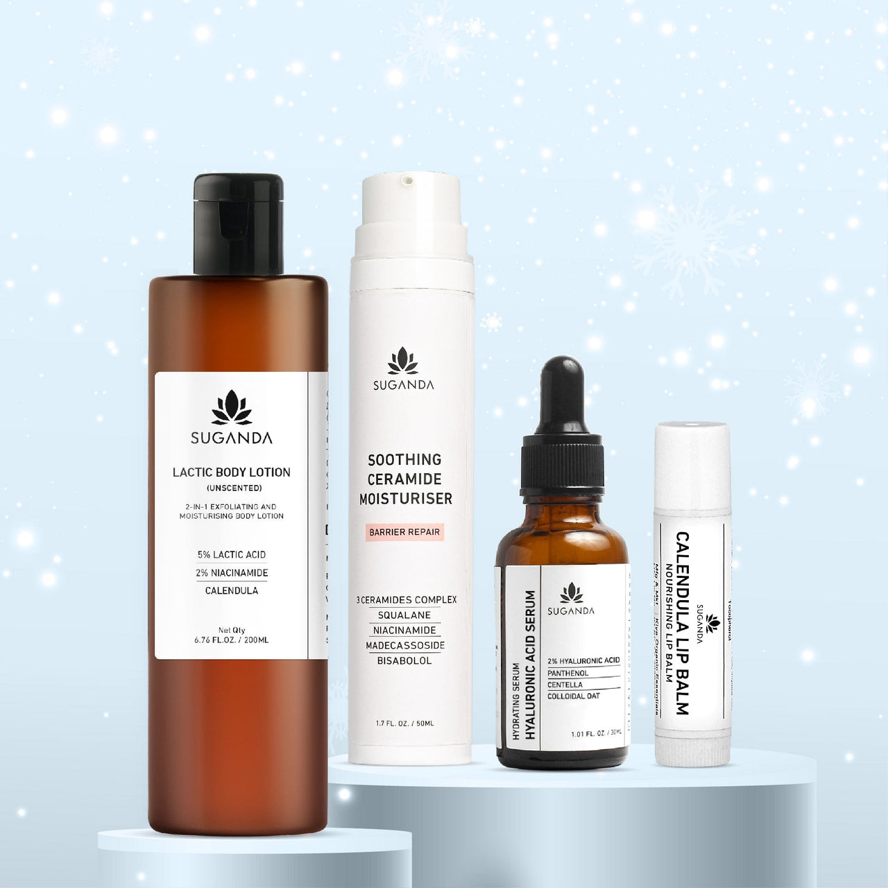 Winter Essentials Kit + Hyaluronic Acid Serum