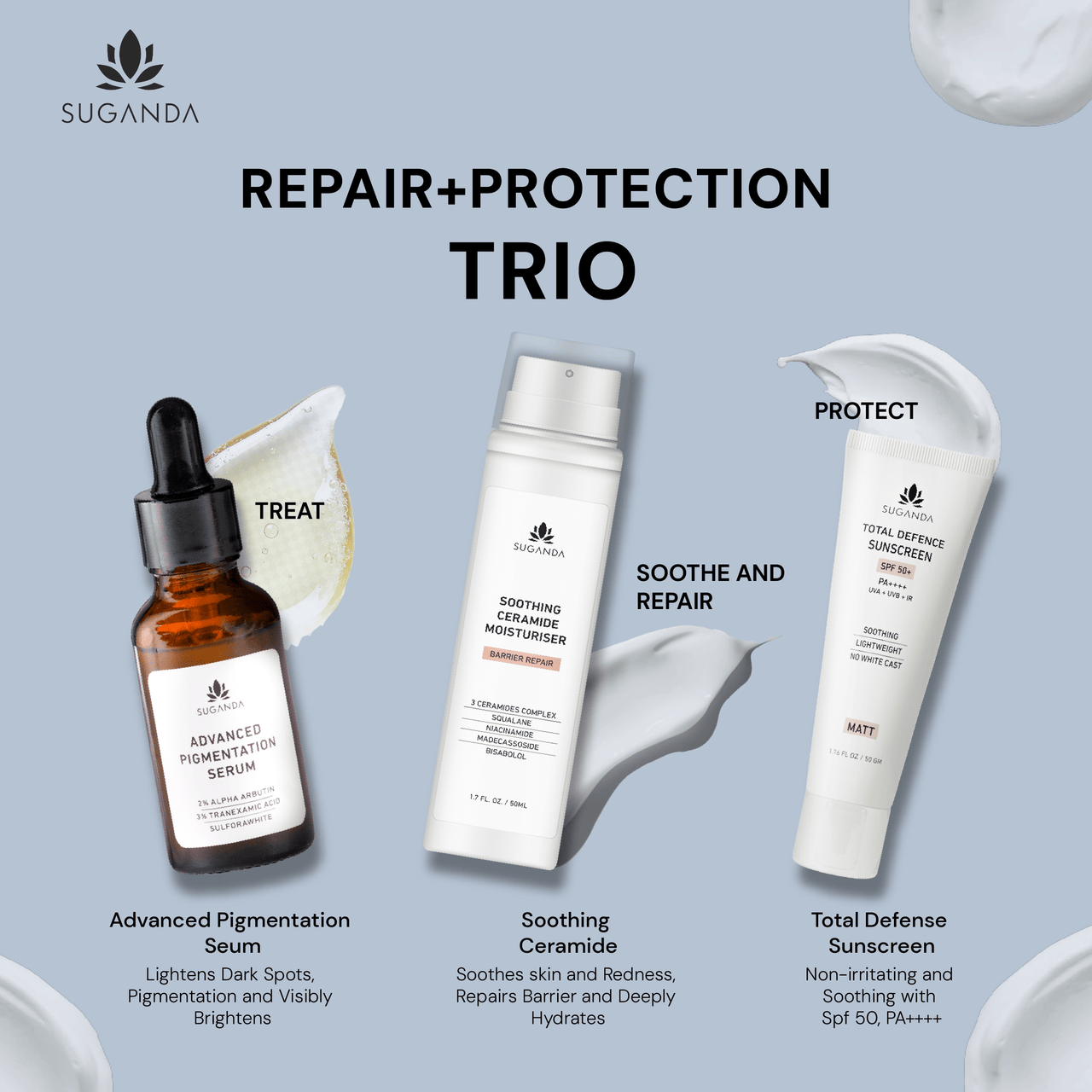 Brightening +Repair + Protect Trio