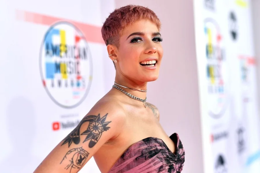 halsey makeup